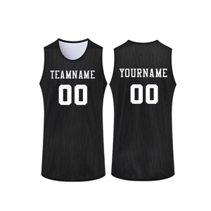 Maillot de basket personnalisé haute performance, brodé/imprimé, pour hommes/jeunes - Product Image 2