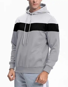 เสื้อฮู้ดดี้ผู้ชายแบบโอเวอร์ไซส์ผ้าฝ้าย 100% สั่งทำขายส่ง ปักโลโก้ลายนูน พิมพ์ลายลำลอง เสื้อสเวตเชิ้ตผ้าฟลีซ - Product Image 1
