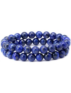 Bracelet en pierres précieuses de lapis-lazuli, bijoux en agate en gros pour cadeau, acheter en ligne chez Amayra Crystals Exports India - Product Image 2