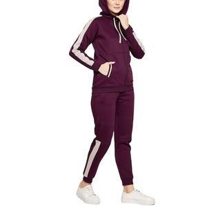 Recién llegado, chándal de terciopelo de lujo de lana de tecnología púrpura para hombres y mujeres, chándal con tinte de corbata bordado, manta para ropa deportiva - Product Image 1