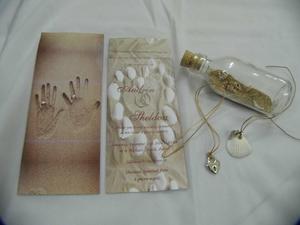 การ์ดเชิญงานแต่งงานแบบขวดแก้วทำมือสุดหรู พรีเมียม ปรับแต่งได้ เป็นมิตรกับสิ่งแวดล้อม ดีไซน์คลาสสิก สำหรับงานแต่งงานและงานอีเว้นท์ ขายส่ง - Product Image 4