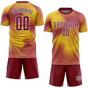 Conjuntos de Fútbol de Secado Rápido, Personalizados, al por Mayor, Fabricante OEM, Uniformes de Fútbol de Poliéster en Blanco, Marca Privada, Ropa Deportiva para Equipos - Product Image 4