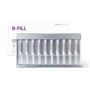 Differ&Deeper B-FILL Hyaluronic Acid Ampoule 1.0mL Anti-Wrinkle <b>Face</b> <b>Serum</b> 10pcs Box - Product Image 1