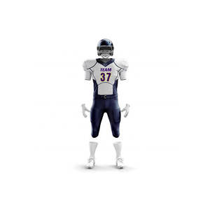 Ventes en gros de maillots et ensembles de pantalons de football américain personnalisés, uniformes de football américain sur mesure, uniformes de football américain grandes tailles - Product Image 1