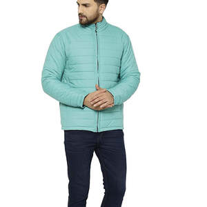 Blouson matelassé pour homme bleu clair, style urbain, avec logo frontal, à capuche, chaud, nouvelle collection hiver, best-seller, multicolore, nouveau design, en promotion - Product Image 3