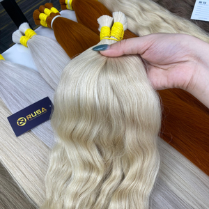Venta al por mayor de fábrica: Cabello ondulado vietnamita personalizado a granel, extensiones de alta calidad sin sintéticos, con longitud de 10 a 34 pulgadas - Product Image 3