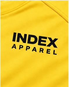 Index Apparel <b>Men's</b> Yellow Short Sleeve T-Shirt Regular Fit O-Neck Printed Quick Dry Casual Wear - Product Image 4