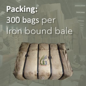 44x26.5 Inch 907g Sorghum Packing Jute Bag Food Grade Gunny Sacks Agriculture Packaging Manufactured Goodman Global Bangladesh - Product Image 3