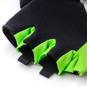Guantes de Ciclismo de Carretera de Verano, Medios Dedos, Antideslizantes, Resistentes al Desgaste, Transpirables, Elásticos, para Ciclismo en Carretera y Levantamiento de Pesas - Product Image 4