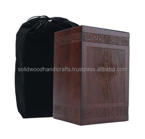 Urna de Madera Hecha a Mano para Cenizas de Adultos, Urnas Funerarias, Urnas de Entierro de Alta Calidad - Product Image 2