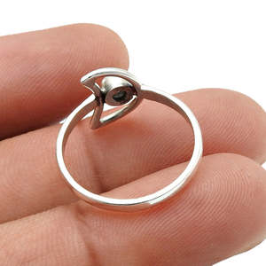 Cute Round Cut Purple Amethyst Gemstone Bezel <b>Set</b> <b>Ring</b> Comes With 925 <b>Sterling</b> <b>Silver</b> Stamp Wholesale Bohemian Jewelry For Her - Product Image 4