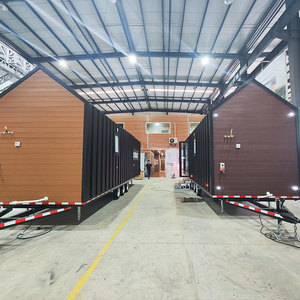 Portable Prefabricated Tiny House Trailer Modular Home on Wheels with Kitchen Bathroom Sleeping Space Living <b>Unit</b> - Product Image 5