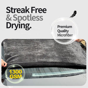 Serviette de lavage de voiture en microfibre double face 600-1200 GSM, séchage rapide, boucles torsadées, 60x90cm, chiffon <span class=keywords><strong>pas</strong></span> <span class=keywords><strong>cher</strong></span> pour le séchage et le polissage de voiture - Product Image 1