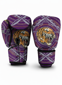 รับผลิตถุงมือชกมวยหนัง PU แบบกำหนดโลโก้ส่วนตัว สำหรับฝึกซ้อม ต่อยมวย MMA มวยไทย คิกบ็อกซิ่ง อุปกรณ์ป้องกัน - Product Image 3