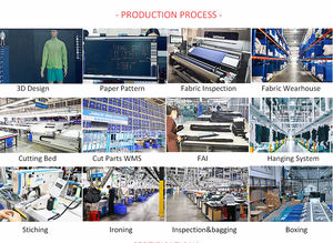 Manteau d'hiver léger et pliable en toile épaisse à col montant pour femmes et hommes - Product Image 5