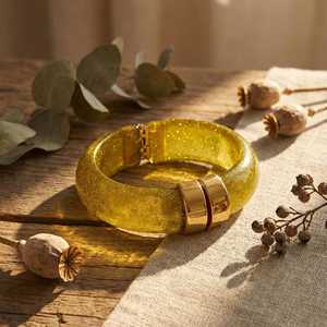 Vintage Resin Round Glaze Hand <b>Bangles</b> By Universal Overseas In INDIA - Product Image 1