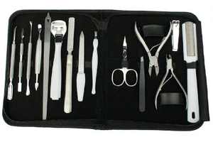 Kit de soin des ongles pour hommes en acier inoxydable de qualité supérieure, ensemble de manucure et de pédicure, kits de beauté - Product Image 4