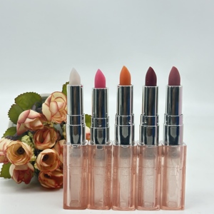 Juego de Lápices Labiales Veganos Minerales Hidratantes e Impermeables de Moda Popular para Mujer, Compuesto por Cinco Artículos - Product Image 6