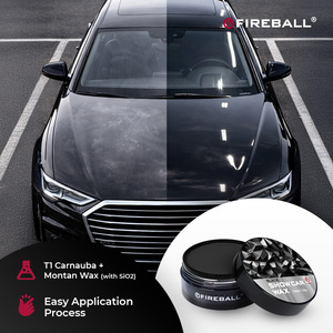 Cera Negra Fireball (Show Car) 150ml, Protección de Pintura de Alto Brillo, y Brillo Negro Intenso Superhidrófobo con Brillo Duradero - Product Image 6
