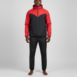 Chaqueta Deportiva Unisex para Gimnasio, Efecto Sauna, Bloques de Color, Cintura Elástica, Transpirable, para Boxeo, Ejercicio y Pérdida de Peso - Product Image 5