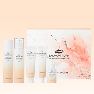 3W CLINIC Salmon Pdrn Glutathione Total Care 5 Set - Soins de la peau blanchissants anti-âge - Product Image 1