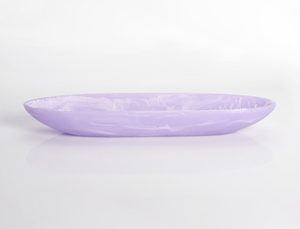 Tazón de Resina Ecológico Moderno con Diseño de Espiral Blanco y Negro, Plato Irregular Pulido a Mano para Servir Frutas y Aperitivos, Ideal para Fiestas y Decoración del Hogar - Product Image 1