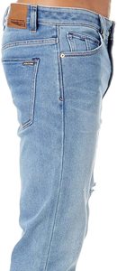 Men's Outdoor Sports Safari Style Cargo Pants <b>Waterproof</b> Windproof Breathable Fleece Embroidered Mid Waist - Product Image 2