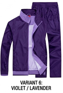 Conjunto Deportivo Informal Unisex, Transpirable y Ligero, de Verano, 2 Piezas, Chaqueta y Pantalón, Tallas L-5XL - Product Image 6