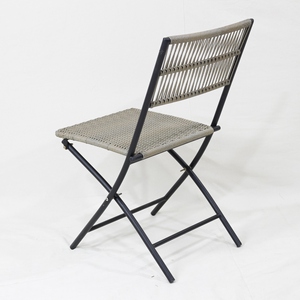 Comehome Chaise pliable en fer et plastique, siège extra large, confort résistant aux UV - Product Image 4