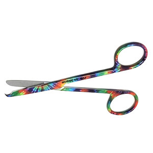 กรรไกรตัดไหมเย็บแผลแบบใช้มือ ขนาด 4.5 นิ้ว ปลายแหลมรูปตะขอ ใช้ซ้ำได้ คุณภาพพรีเมียม ผลิตจากเหล็กกล้าไร้สนิม เครื่องมือผ่าตัด ได้รับการรับรองมาตรฐาน CE - Product Image 6