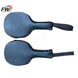 Almohadillas de entrenamiento de cuero al por mayor de fábrica, diseña tus propias almohadillas de cuero con logotipo OEM para boxeo - Product Image 6