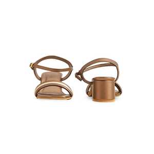 Sandalia Formal Tacón Marrón FR5433 - Product Image 2