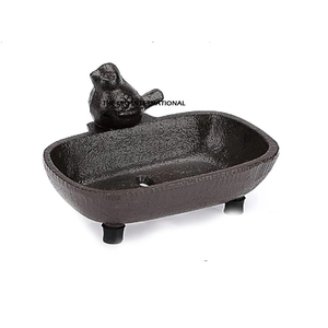 Accessoires de salle de bain, porte-savon, autres décorations pour la maison, porte-savon en acier inoxydable écologique, porte-savon doré auto-drainant - Product Image 4