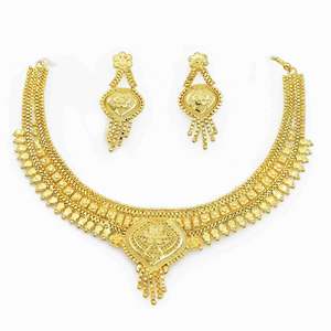 Collares Cortos de Latón con Microincrustaciones de Oro de 14K, 18K y 24K para Mujer, Diseño Tradicional con Patrón de Flores, Cadena de Caja, Joyería para Bodas, Venta al Por Mayor - Product Image 2