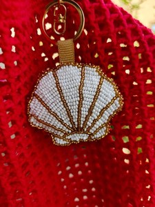 ALI FASHION ART Customized Hand Embroidered Eco-Friendly Felt Woven Fruit Pattern Carabiner Keychain <b>Bag</b> <b>Charm</b> Model AFA-01 - Product Image 5