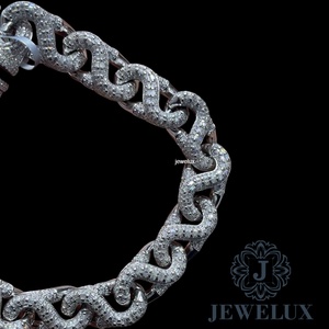 High Quality Luxury Moissanite Diamond Tennis <b>Bracelet</b> 925 Sterling <b>Silver</b> Fine Jewelry for Wedding Party Gift for Bulk Quantity - Product Image 3