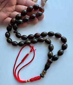 Rosario Islámico de Lujo Hecho a Mano con Resina en Forma de Búho, Cuentas Tasbih para Dhikr, Meditación, Oración y Regalo Religioso - Product Image 1