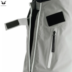 High-Performance Water-Resistant Gray With Adjustable Straps & Cargo Pockets for Winter Wear Bib <b>Waterproof</b> Outdoor Ski <b>Overalls</b> - Product Image 4