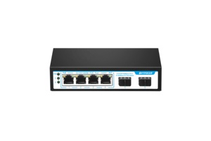 Sẵn Sàng Vận Chuyển Công Tắc Cổng Gigabit 4 Sợi Quang <span class=keywords><strong>SFP</strong></span> Mạng PoE Gigabit CCTV - Product Image 4