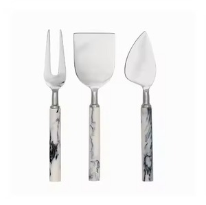 ชุดมีดชีสตกแต่งสำหรับใช้ในบ้าน ทำจากสแตนเลส อุปกรณ์ตัดชีสและเสิร์ฟในครัว - Product Image 5