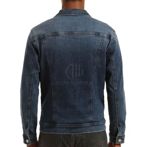 2026 Custom Color Casual Wear <b>Men</b> Winter <b>Jacket</b> Streetwear New Fashion Style <b>Men</b> <b>Jeans</b> <b>Jacket</b> - Product Image 3