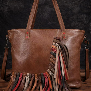 Bolso de hombro y bandolera de cuero premium para mujer – Diseño clásico - Product Image 1