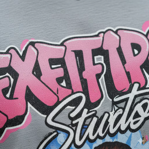 Camiseta de Manga Corta para Hombre, Personalizada por el Fabricante, Estilo Vintage, Lavada al Ácido, con Gráficos DTG y Pedrería - Product Image 4