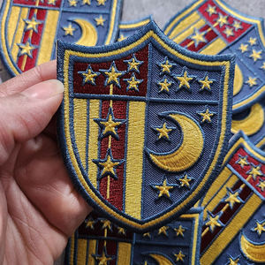 Custom Logo Plastic PVC Embroidery Patches with Lace Decoration 3D <b>Sequins</b> for Hats & Bags - Product Image 1