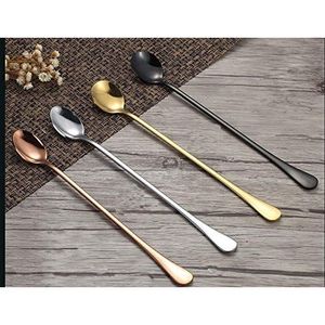 Set di 6 Cucchiaini da Gelato in Acciaio Inox da 9,5 Pollici, Cucchiaini da Dessert per Tè e Dolci Ghiacciati - Product Image 2