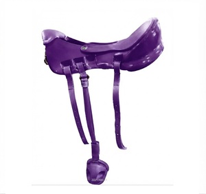 Sillín de Caballo Ligero y Resistente, Cómodo, con Estructura de Fibra de Carbono, Estribos de Plástico y Acero Inoxidable SUS304, Venta al Por Mayor - Product Image 1