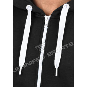 Sudadera Deportiva de Invierno para Gimnasio, 220g, Algodón y Poliéster, Personalizable con Impresión, Sudadera con Cremallera para Hombre, Diseño Sólido - Product Image 4