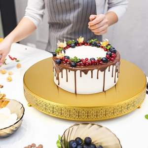 Support à gâteau de qualité supérieure pour la présentation de desserts, support de service élégant pour les mariages, les fêtes, les pâtisseries et l'usage domestique - Product Image 4