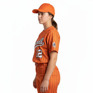 Uniforme Deportivo de Béisbol al por Mayor de Alta Calidad, Impreso y Sublimado, 100% Poliéster, de Secado Rápido y Transpirable, Camiseta y Pantalón - Product Image 3