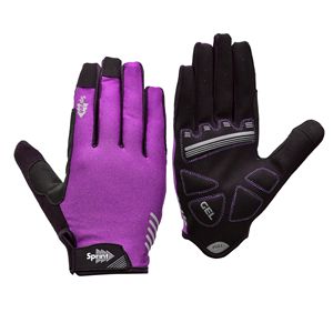 Gants de cyclisme noirs à doigts entiers, respirants, antidérapants, avec paume en gel, pour le vélo et les sports de plein air - Product Image 2